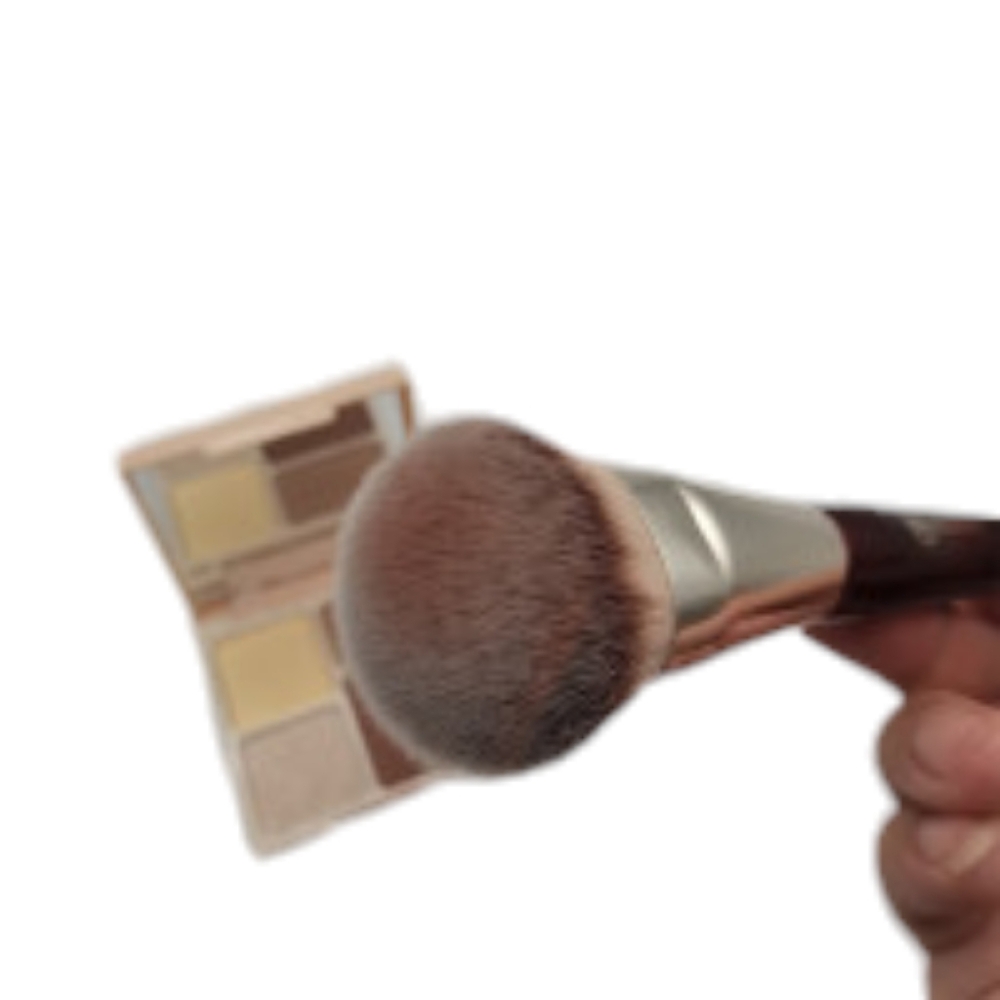 BK # 101 contour foundation make-up brush powder blusher brush multi-function - Picture 4 of 6